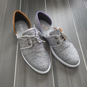 Women's Camper Snimi Derby Twins Black & White semi-open multi colored sz 41